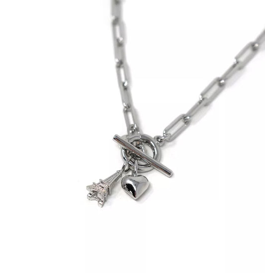 The Sis Kiss Keepsake Chain Necklace