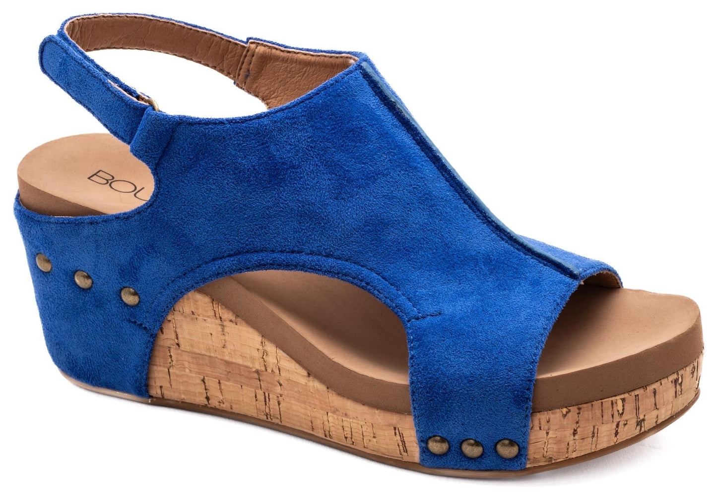 Corkys Carley Wedge Sandal - Electric Blue